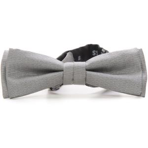 BOSS Papillon Grigio Seta Uomo