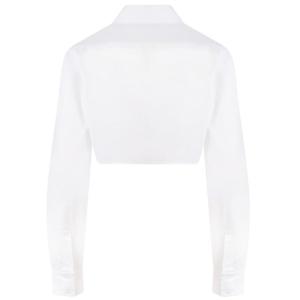 Camicia In Cotone Con Logo In Metallo Coperni Bianco Taglia 36 Coperni  Taglia 36