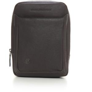 Piquadro Borsello in pelle Testa di moro Pelle Uomo