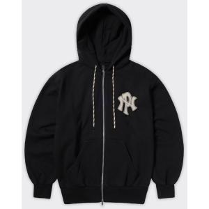 No Problemo Felpa Con Cappuccio Nyp Zip Nera