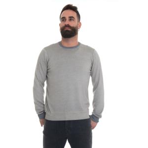 Fay Maglia girocollo Beige Lana Uomo