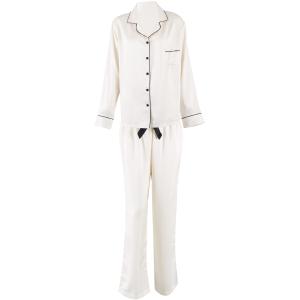 Bluebella Claudia Set Camicia e Pantaloni Crema