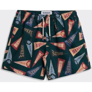 Sebago Shorts Sandbeach Fancy Pennant Green