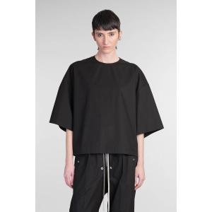 T-Shirt Tommy top in Cotone Nero