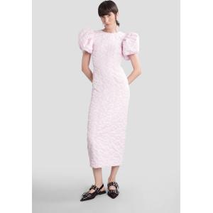 Abito lungo in Poliestere Rosa