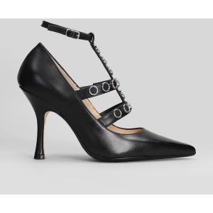 Decollete  in Pelle Nera