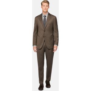 Boggi, Abito Brown In Lana Elasticizzata, Uomo, Marrone, Taglia: 44
