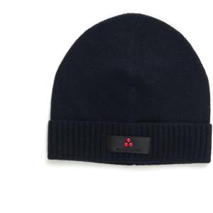 Peuterey Cappello a coste SILLI04 Blu Viscosa Uomo