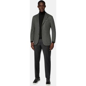 Boggi, Giacca Strutturata In Misto Cotone Jersey, Uomo, Grigio, Taglia: 44