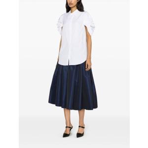 Camicia Con Volant Alexander Mcqueen Bianco Taglia 40 Alexander Mcqueen  Taglia 40