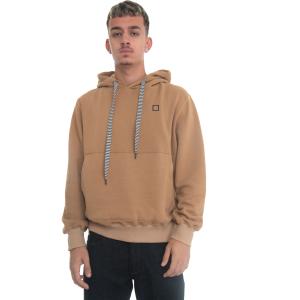 D.A.T.E. Felpa con cappuccio HOODIE SOFT CAMEL Beige Cotone Uomo