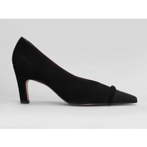 Decollete Ava in Camoscio Nero