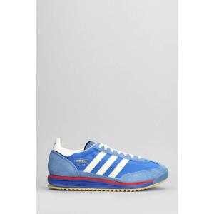 Sneakers Sl 72 Rs in Camoscio e Tessuto Blu