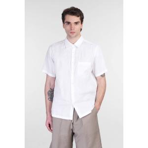 Camicia  in lino Bianco