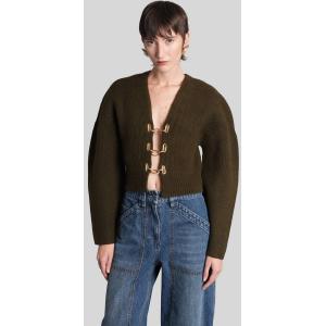 Cardigan Mayalu in Acrilico Verde