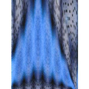 Sciarpa In Velluto Con Passante Vivienne Maria Enrica Nardi Blu Taglia onesize Maria Enrica Nardi Taglia onesize