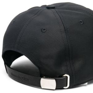 Cappello Baseball Con Logo Alexander Mcqueen Nero Taglia M Alexander Mcqueen  Taglia M