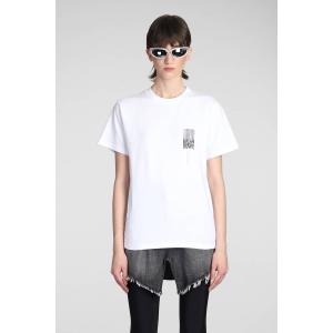 T-Shirt  in Cotone Bianco