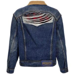 Giacca Di Jeans X Pendleton Maison Margiela Blu Taglia 50 Maison Margiela Taglia 50