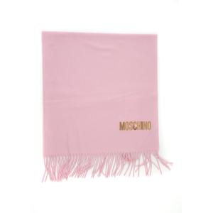 Moschino Sciarpa classica Rosa Lana Donna