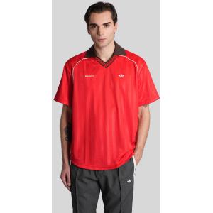 Polo Ftbl Tee in Poliestere Rossa