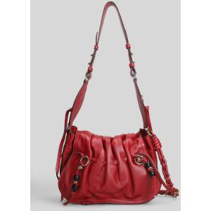 Borsa a spalla Bolton in Pelle Rossa