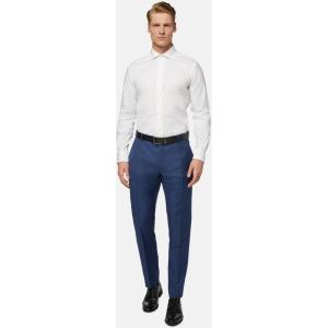 Boggi, Camicia In Pin Point Di Cotone Regular Fit, Donna, Bianco, Taglia: 37