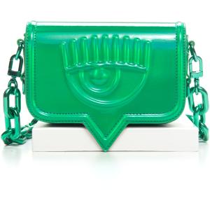 Chiara Ferragni Borsa piccola  EYELIKE SMALL Verde Poliestere Donna