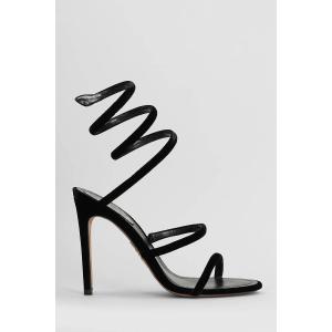 Sandali Cleo  in Velluto Nero