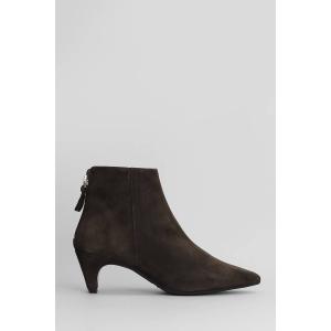 tronchetti tacco alto  in Camoscio Testa di Moro