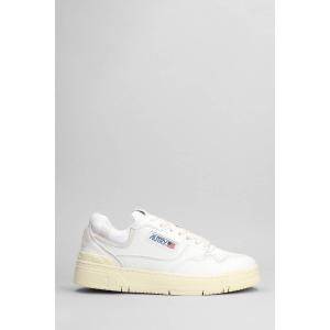 Sneakers Clc Low in Pelle Bianca