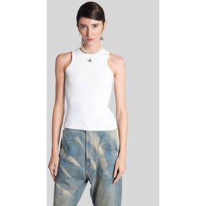 Canotta  in Cotone Bianco