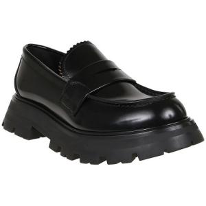 Mocassini In Pelle Alexander Mcqueen Nero Taglia 41 Alexander Mcqueen  Taglia 41