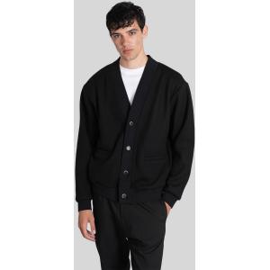 Cardigan Cavian in Lana Nera