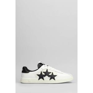 Sneakers Pacific in Pelle Bianca