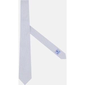 Boggi, Cravatta Fantasia Geometrica In Seta, Uomo, Arancione