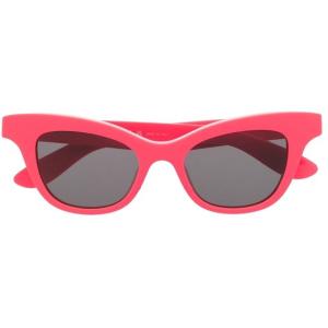 Occhiali Da Sole Cat-eye Colorati Alexander Mcqueen Rosa e Viola Taglia onesize Alexander Mcqueen Taglia onesize