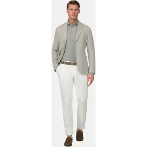 Boggi, Giacca Micro Struttura In Misto Cotone E Lino B Jersey, Uomo, Verde Chiaro, Taglia: 46