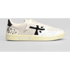 Sneakers Bskt Clayd in Pelle Bianca