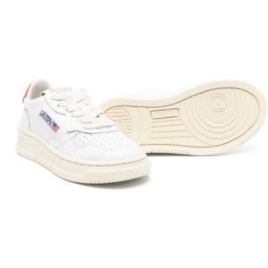 Sneakers Basse Per Bambini Con Toppa Con Logo Autry Nude e Neutro Taglia 26 Autry Taglia 26