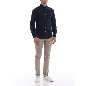 Camicia Blu Slim Con Collo Button-down Ralph Lauren Blu scuro Taglia M Ralph Lauren  Taglia M