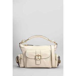 Borsa a spalla Camera bag in Pelle Beige