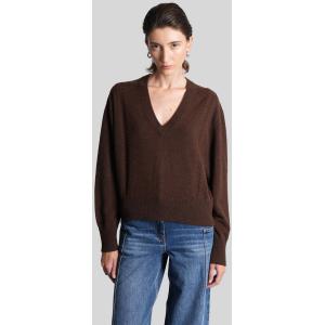 Maglia Lavina in Camoscio Marrone