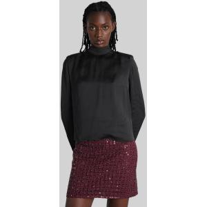 Blusa  in Poliestere Nera