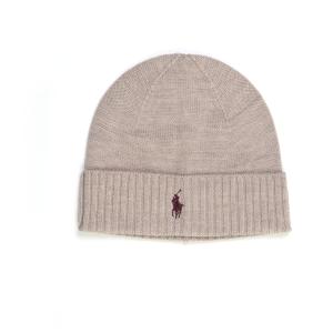 Ralph Lauren Cappello in maglia Beige Lana merino Uomo