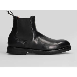 Anfibi  in Pelle Nera