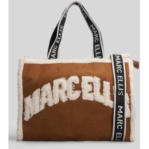 Tote Buby Ewe L in Camoscio Cuoio naturale