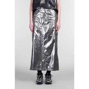 Gonna  in Cotone Argento