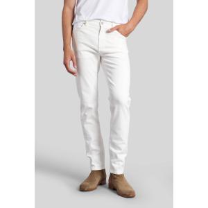 Jeans  in denim Bianco