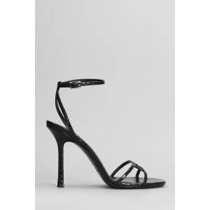 Sandali 1998 leo in Pelle Nera